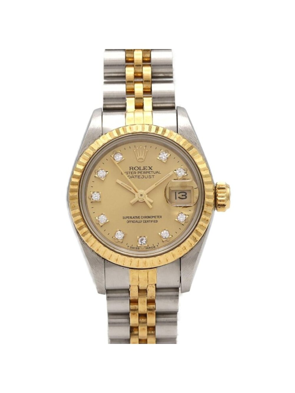 Rolex Datejust Automatic Watch Gold